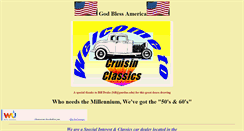 Desktop Screenshot of cruisinclassics.com